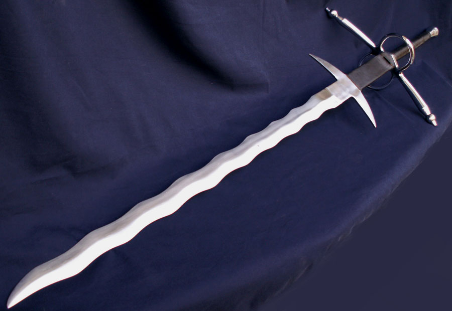 Wavy sword.